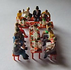 Набор фигурок - минидиарама  "За свадебным столом", масштаб 1/87