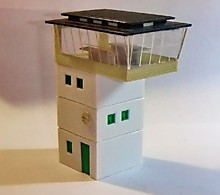 1/87 Диспетчерский пункт, собранная модель