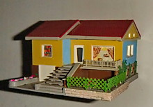 1/120-1/87 Современный дом с гаражом