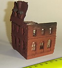 1/160 N Сгоревшее здание №3 масштаб (N)1/160