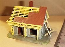 1:160 (N) Строящийся дом, масштаб 1:160