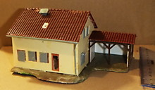 1:120/ 1:87 Дом с сараем