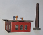 1/160 N Фабричное здание с трубой