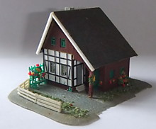 1/160 N  Сельский дом масштаб 1/160