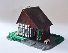 1/160 N Сельский дом , масштаб N (1/160)