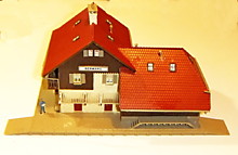 1:87 Пригородная ж/д станция