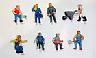 Набор фигурок из 8 штук "Рабочие". НО/1:87. №2320