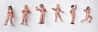 Набор окрашенных вручную фигурок, масштаб НО (1:87) "Танцовщицы ночного клуба"