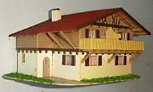 1/120-1/87 Большой альпийский дом
