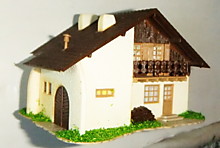 1/87 Vollmer H0 13139 Berg/Alpen-Wohnhaus Деревенский дом , масштаб 1/87