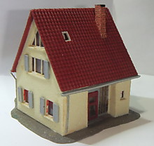 1/120-1/87Сельский жилой дом. Wohnhaus - Fertigmodell 60iger Jahre von Faller in HO - #1526 #