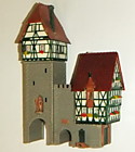 1:160 (N) Здание с городскими воротами Faller 232284 Old city
