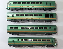 1/160 Городской дизельный поезд из 4 вагонов, KIHA 70|71, TOMIX 98512 Япония, новый в упаковке