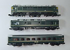 1/160, TOMIX N Gauge EF8124 Series Twilight Express Basic Set A 3-вагонный 98359