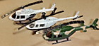 Модели вертолетов для макетов, металл, 1/87