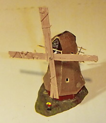 1:160 (N) Модель мельницы, масштаб 1/160.