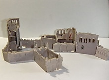 1/160 N Руины замка (набор строений)