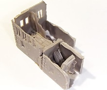 1/160 N - 1/120ТТ  Строение №37, руины старинного здания, масштаб 1/160